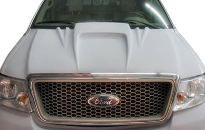 Duraflex - Ford F150 Duraflex Platinum Hood - 1 Piece - 102434