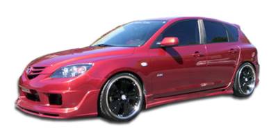 Duraflex - Mazda 3 Duraflex K-1 Side Skirts Rocker Panels - 2 Piece - 103161