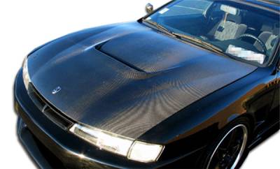 Carbon Creations - Nissan 240SX Carbon Creations M-1 Sport Hood - 1 Piece - 103217