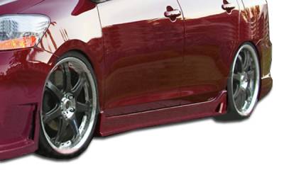 Duraflex - Toyota Yaris Duraflex B-2 Side Skirts Rocker Panels - 2 Piece - 103393