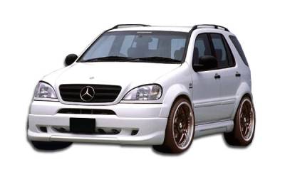 Duraflex - Mercedes-Benz ML Duraflex W-1 Front Lip Under Spoiler Air Dam - 1 Piece - 103433