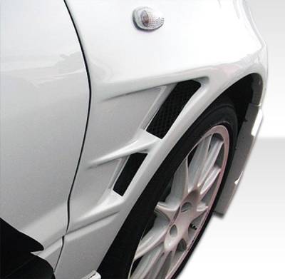 Duraflex - Mitsubishi Lancer Duraflex C-Speed Fenders - 2 Piece - 103556