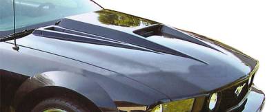 Duraflex - Ford Mustang Duraflex Spyder3 Hood - 1 Piece - 104170