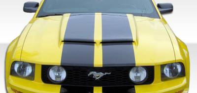 Duraflex - Ford Mustang Duraflex GT-R Hood - 1 Piece - 104848