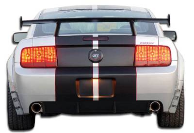 Duraflex - Ford Mustang Duraflex GT500 Wide Body Rear Bumper Cover - 1 Piece - 104911