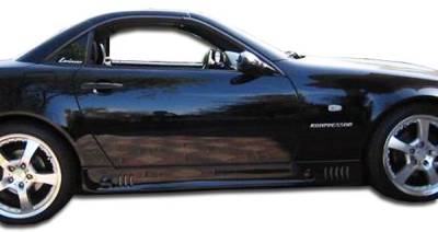 Duraflex - Mercedes SLK LR-S Duraflex Side Skirts Body Kit 105084