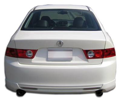 Duraflex - Acura TSX Duraflex J-Spec Rear Lip Under Spoiler Air Dam - 1 Piece - 105225