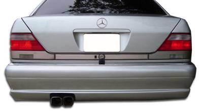 Duraflex - Mercedes-Benz S Class Duraflex W-1 Rear Bumper Cover - 1 Piece - 105384