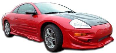 Duraflex - Mitsubishi Eclipse Duraflex Xplosion Side Skirts Rocker Panels - 2 Piece - 105575