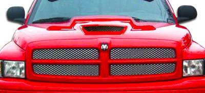 Duraflex - Dodge Ram Duraflex SRT Look Hood - 1 Piece - 105996