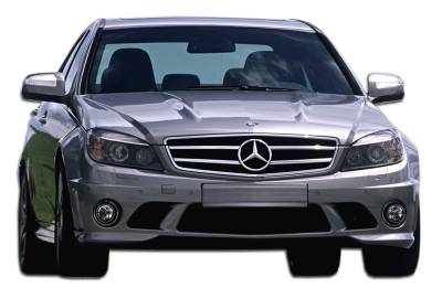 Duraflex - Mercedes-Benz C Class Duraflex C63 Look Front Bumper Cover - 1 Piece - 107191