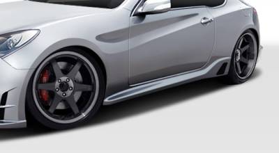 Duraflex - Hyundai Genesis Duraflex TP-R Side Skirts Rocker Panels - 2 Piece - 107750