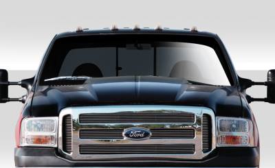 Duraflex - Ford F250 Superduty Duraflex Cowl Hood - 1 Piece - 107946