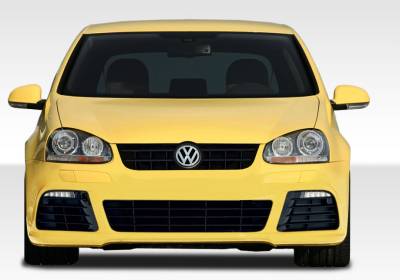 Duraflex - Volkswagen Golf GTI Duraflex R Look Front Bumper Cover - 1 Piece - 108158