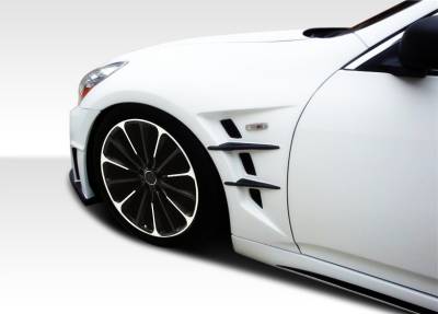 Duraflex - Infiniti G25 Duraflex W-1 Fenders - 2 Piece - 108243