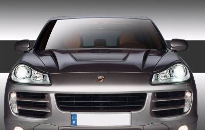 Duraflex - Porsche Cayenne Eros Version 2 Hood - 1 Piece - 108583