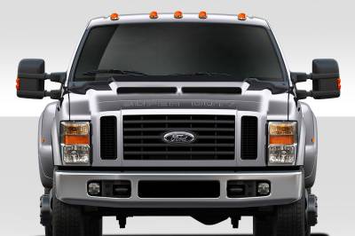 Duraflex - Ford Superduty Duraflex CV-X Hood - 1 Piece - 109249