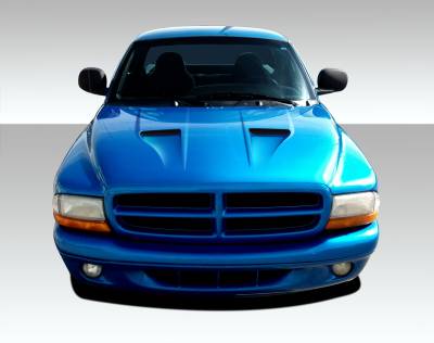 Duraflex - Dodge Dakota Duraflex CV-X Hood - 1 Piece - 109288