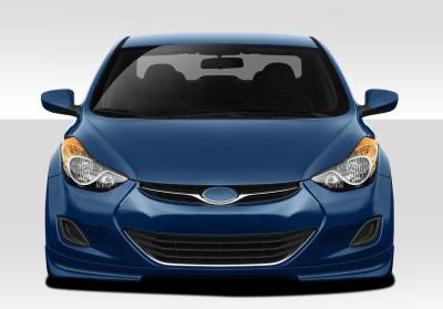 Duraflex - Hyundai Elantra Duraflex Racer Front Lip Under Spoiler Air Dam - 1 Piece - 109336