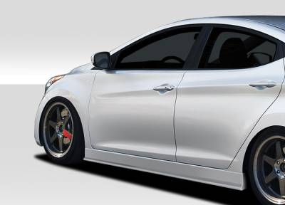 Duraflex - Hyundai Elantra Duraflex Racer Side Skirt Rocker Panels - 2 Piece - 109338