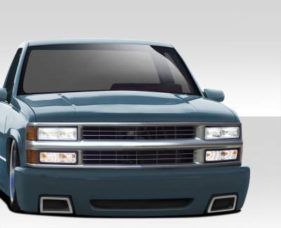 Duraflex - Chevrolet CK Truck Duraflex SS Look Front Bumper Cover - 1 Piece - 109530