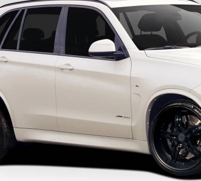 Duraflex - BMW X5 Duraflex M Sport Look Side Skirt Rocker Panels - 2 Piece - 109547