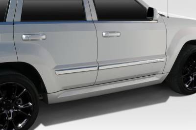 Duraflex - Jeep Grand Cherokee Duraflex SRT Look Side Skirt Rocker Panels - 2 Piece - 109588