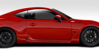 Duraflex - Scion FRS W-1 Duraflex Side Skirts Body Kit 109969