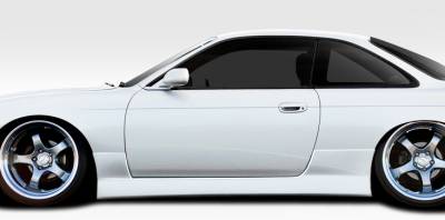 Duraflex - Nissan 240SX Duraflex Supercool Side Skirt Rocker Panels - 2 Piece - 109989