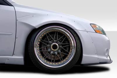 Duraflex - Subaru Legacy MSR Duraflex Wide Front Fender Flares 117126