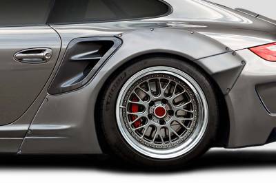 Duraflex - Porsche 997 LBW Duraflex Rear Fender Flares 117289