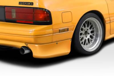 Duraflex - Mazda RX7 Phoenix Fire Duraflex Rear Bumper Lip Add Ons 117335