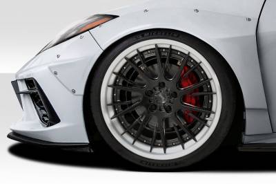 Duraflex - Chevrolet Corvette Gran Veloce Duraflex Wide Body Kit Fenders 117479