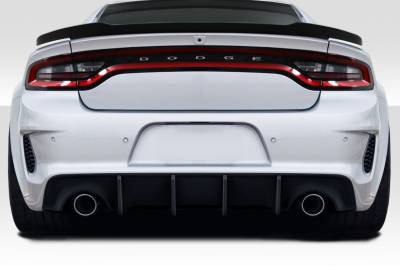 Duraflex - Dodge Charger Hellcat Duraflex Wide Body Rear Body Kit Bumper 117533