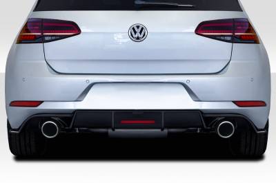 Duraflex - Volkswagen Golf Waterman Duraflex Rear Bumper Diffuser Body Kit 117812