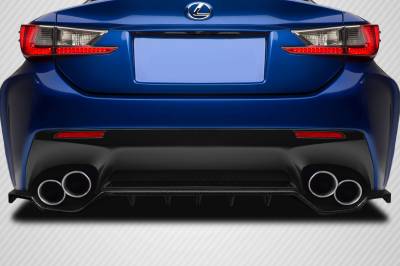 Carbon Creations - Lexus RC-F Nexos Carbon Fiber Rear Bumper Diffuser Body Kit 117830