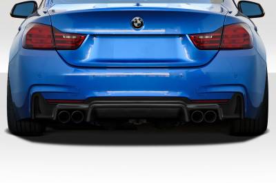 Duraflex - BMW 4 Series Quadro Duraflex Rear Bumper Lip Diffuser Body Kit 117982