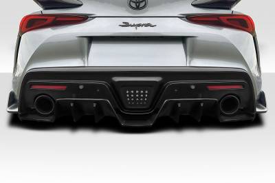 Duraflex - Toyota Supra Junto Duraflex Rear Bumper Lip Diffuser Body Kit 118330