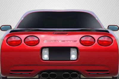 Carbon Creations - Chevrolet Corvette Carbon Creations ZR Edition Wing Trunk Lid Spoiler - 1 Piece - 105702