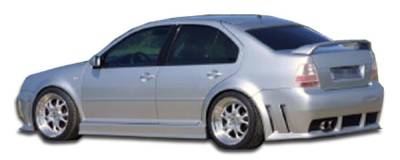 Duraflex - Volkswagen Jetta Duraflex Piranha Side Skirts Rocker Panels - 2 Piece - 102196