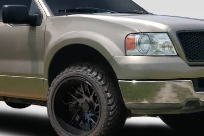 Duraflex - Ford F150 Duraflex Off Road Bulge Front Fenders - 2 Piece - 106461