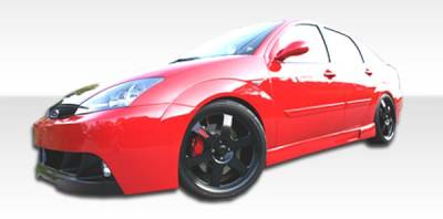 Duraflex - Ford Focus Duraflex Pro-DTM Side Skirts Rocker Panels - 2 Piece - 100045