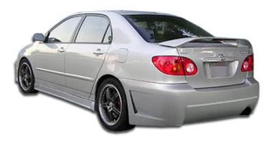 Duraflex - Toyota Corolla Duraflex B-2 Rear Bumper Cover - 1 Piece - 100533