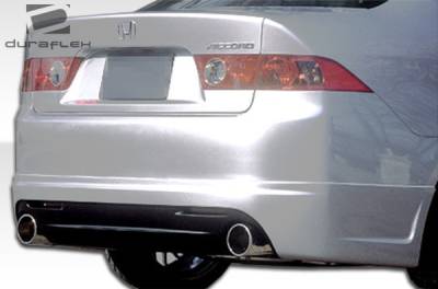 Duraflex - Acura TSX Duraflex K-1 Rear Lip Under Spoiler Air Dam - 1 Piece - 100542