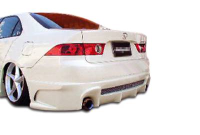 Duraflex - Acura TSX Duraflex Raven Rear Bumper Cover - 1 Piece - 100546