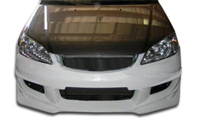 Duraflex - Honda Civic 2DR & 4DR Duraflex Bomber Front Bumper Cover - 1 Piece - 100557