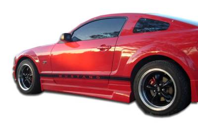 Duraflex - Ford Mustang Duraflex Racer Side Skirts Rocker Panels - 2 Piece - 100650