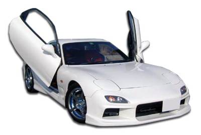 Duraflex - Mazda RX-7 Duraflex Sleek Front Bumper Cover - 1 Piece - 101300