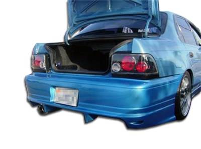 Duraflex - Toyota Corolla Duraflex Bomber Rear Bumper Cover - 1 Piece - 101325