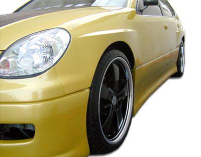 Duraflex - Lexus GS Duraflex Type W Side Skirts Rocker Panels - 2 Piece - 101999